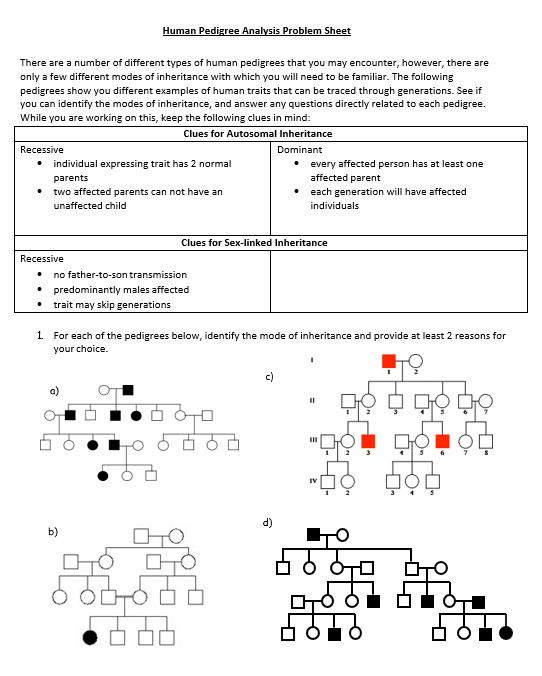 Pedigree Genetics