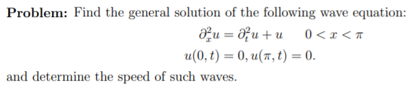Solved Problem: Find the general solution of the following | Chegg.com