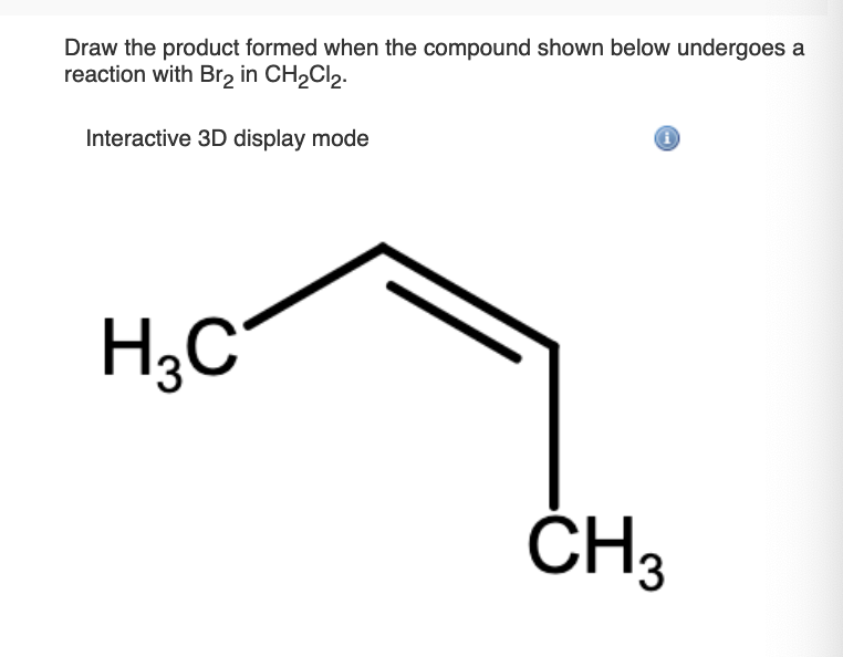Solved Draw the product formed when the compound shown below | Chegg.com