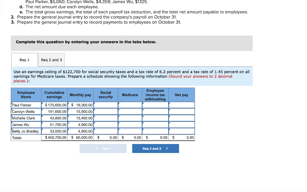 Solved Problem 10.4A Computing gross earnings, determining | Chegg.com