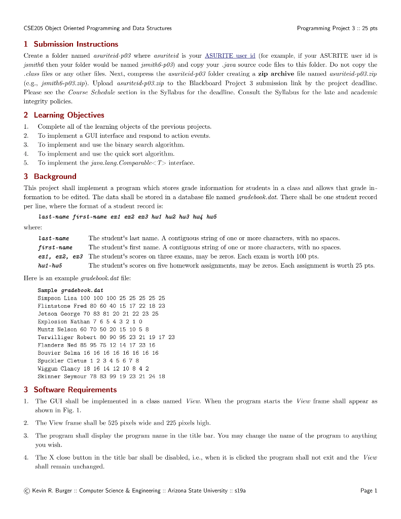 (Solved) : Cse205 Object Oriented Programming Data Structures ...