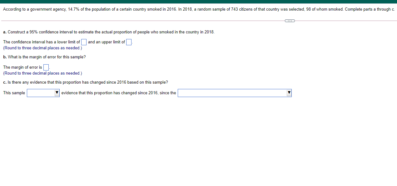 Solved According To A Government Agency, 14.7% Of The 