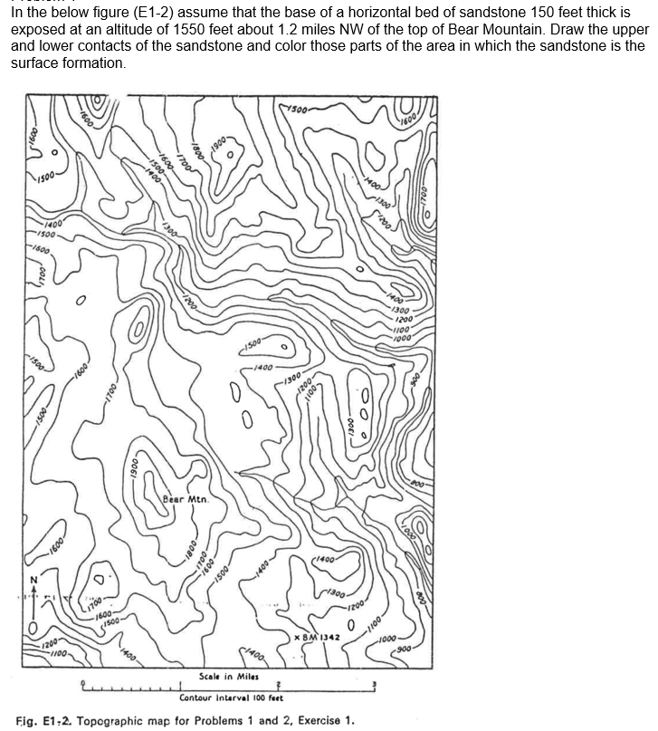 Solved In the below figure (E1-2) assume that the base of a | Chegg.com