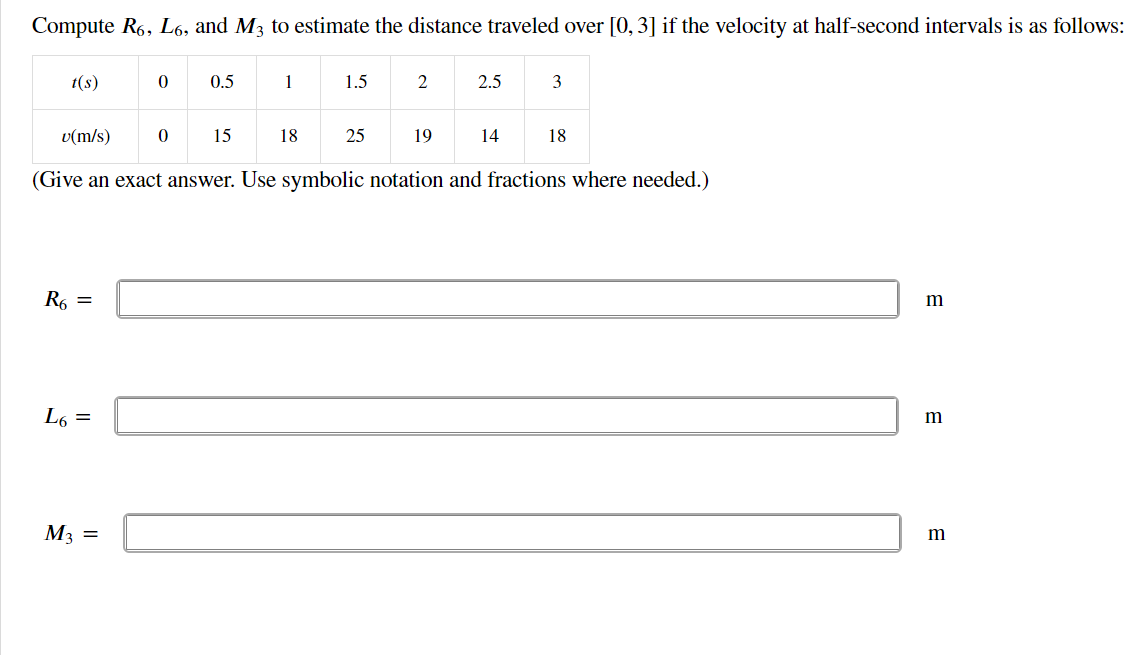 Solved Compute R6, Lo, and M3 to estimate the distance | Chegg.com