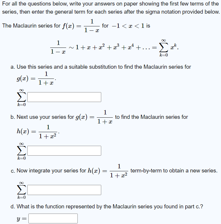 Solved For all the questions below, write your answers on | Chegg.com