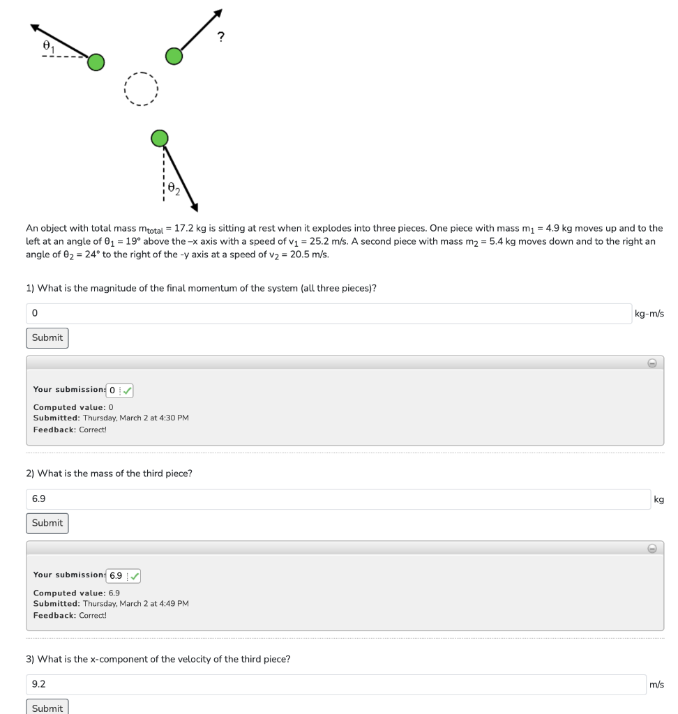 solved-an-object-with-total-mass-mtotal-17-2-kg-is-sitting-chegg