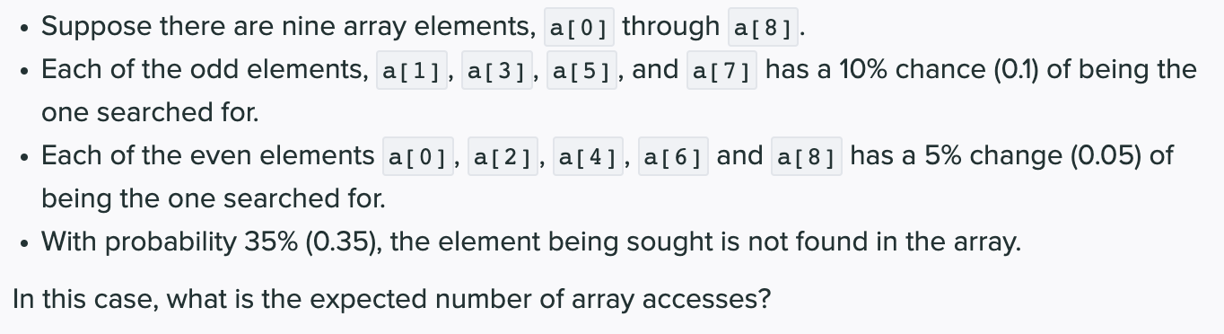 Solved - Suppose there are nine array elements, a[0] through | Chegg.com