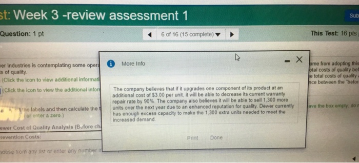 Solved Test: Week 3 -review assessment 1 Submit Test This | Chegg.com