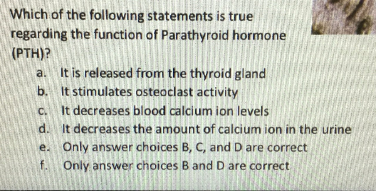 Which Of The Following Statements About Hormones Is True