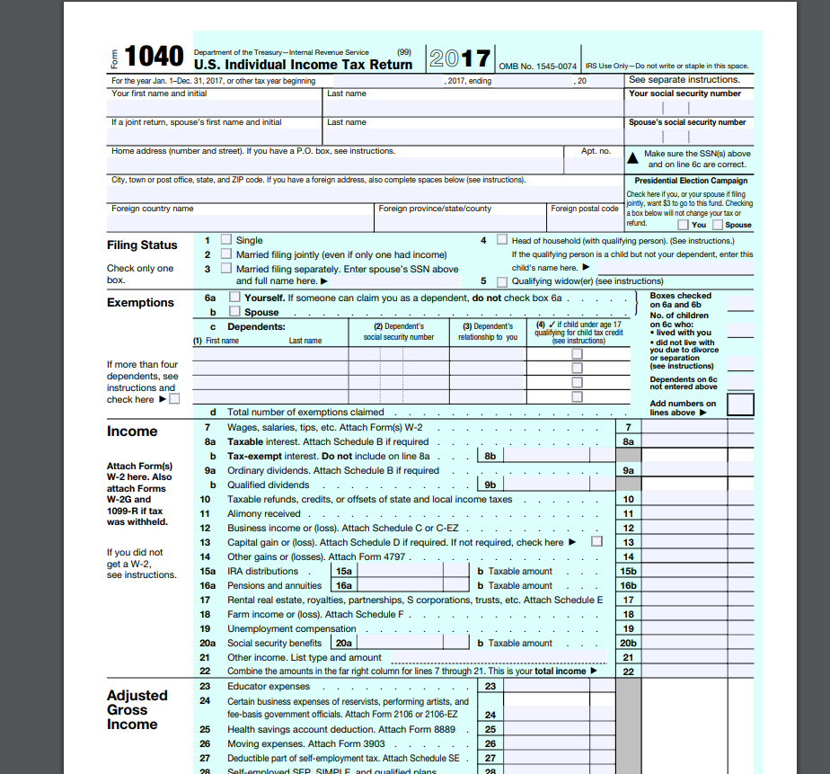 Department Of The Treasury Internal Revenue Service 7765