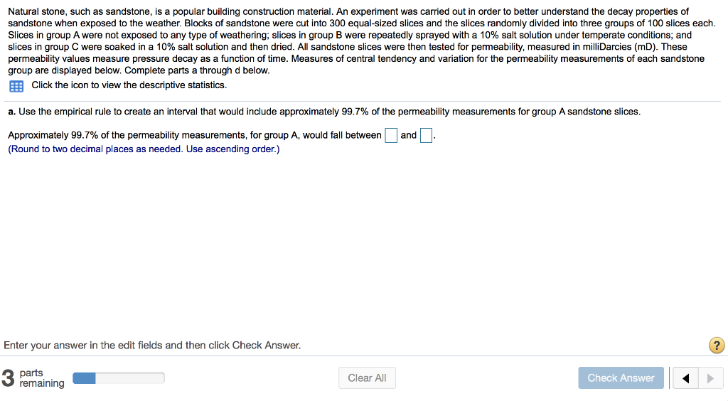 Solved I Need Answers For Part A, B, & C. For Parts B & C It | Chegg.com