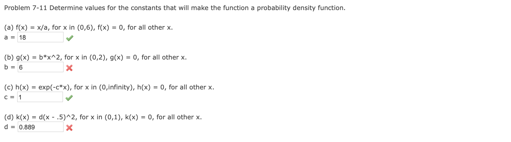 Solved Please Show Work For B And D, The Only 2 That I Need | Chegg.com