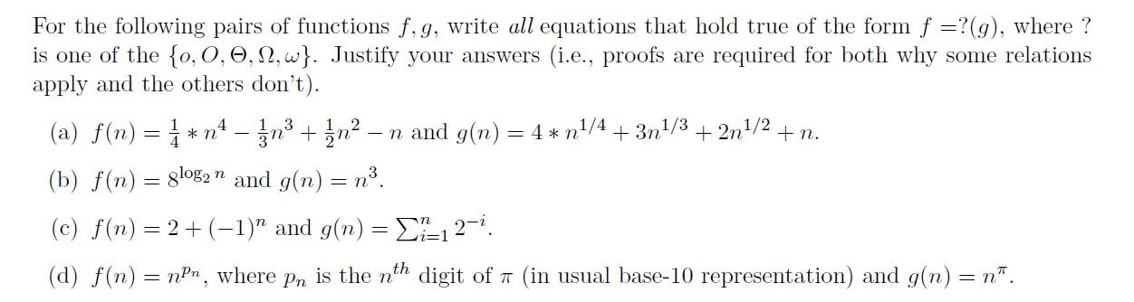 Solved Hi, this is an analysis of algorithm problem, please | Chegg.com