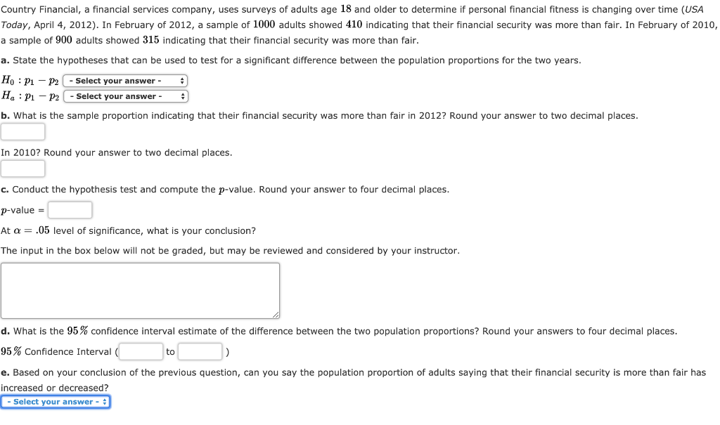 Solved Country Financial, a financial services company, uses Chegg