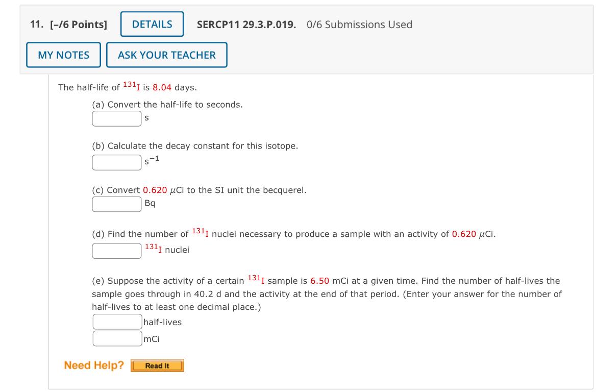 solved-the-half-life-of-131i-is-8-04-days-a-convert-the-chegg