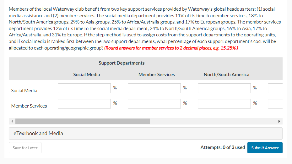 Solved Members of the local Waterway club benefit from two
