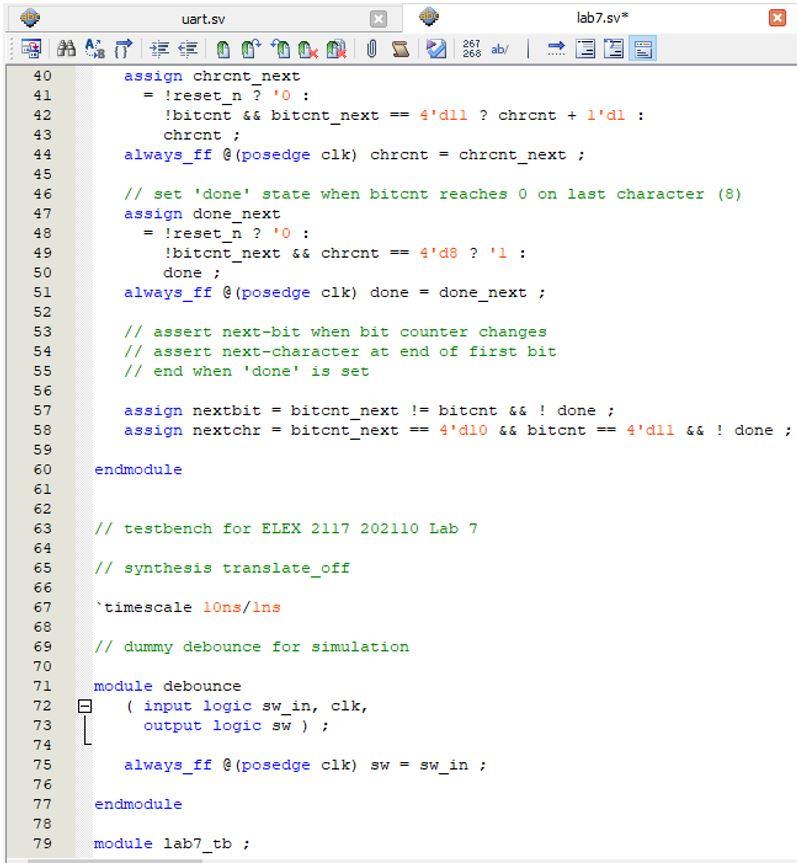 Provide Verilog code that will design and implement | Chegg.com