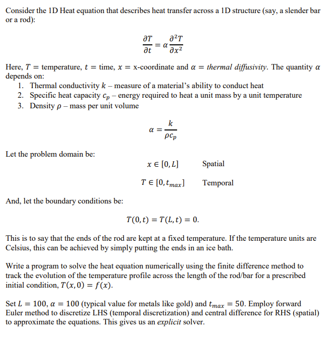 consider-the-1d-heat-equation-that-describes-heat-chegg