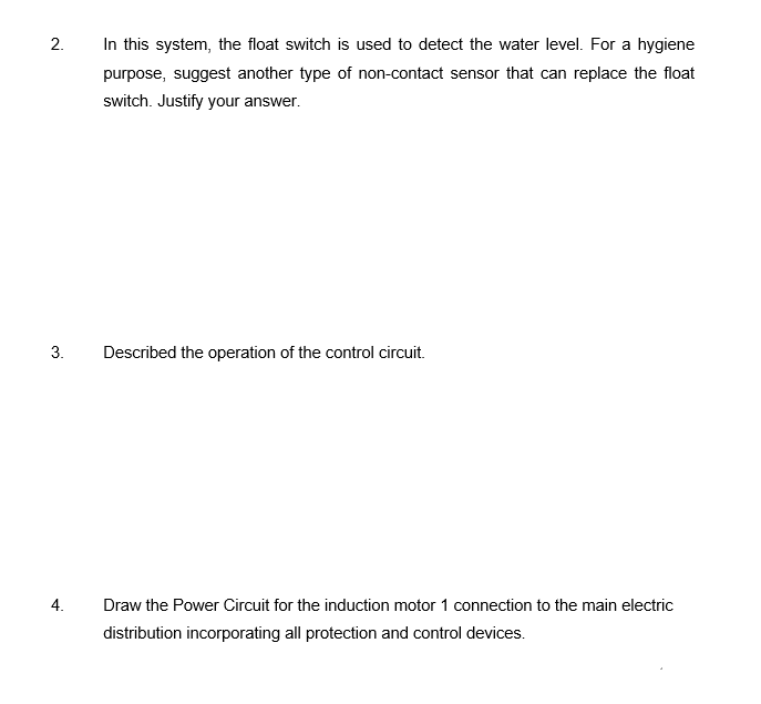 Solved Consider a water level control system shown in Figure | Chegg.com