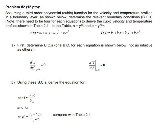 Solved Problem \#2 (15 pts): Assuming a third order | Chegg.com
