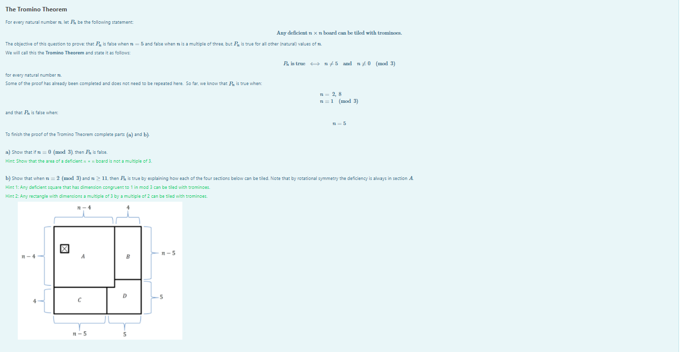 Solved QUADRA range's Four-Square Theorem) If n is a natural