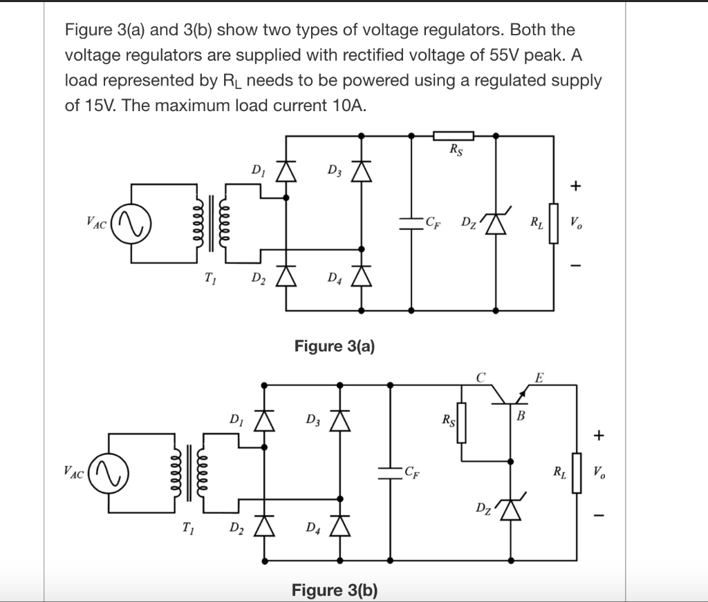 Solved Figure 3(a) And 3(b) Show Two Types Of Voltage | Chegg.com