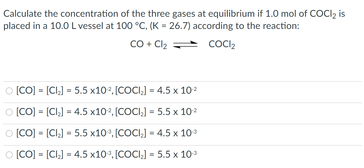 Solved Chem Question Suppose You Mix Moles Of Chegg Com