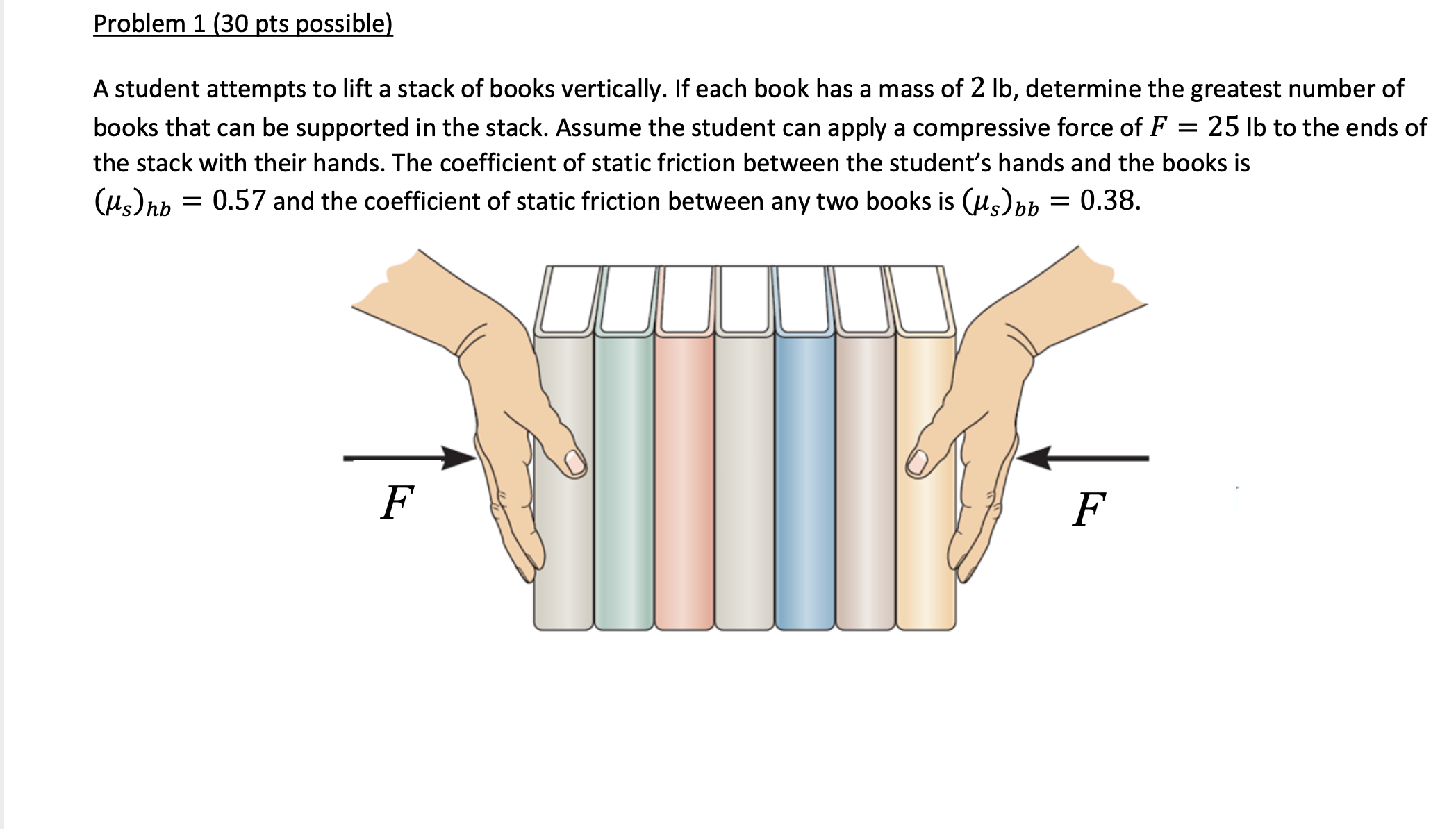 Solved Problem 1 (30 pts possible) = A student attempts to | Chegg.com