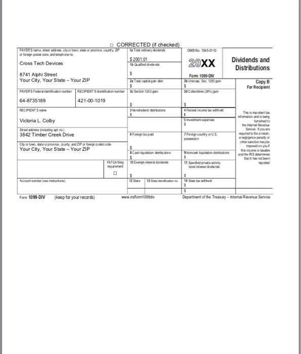 Solved 1. Fred prepared his own tax return last year. This | Chegg.com