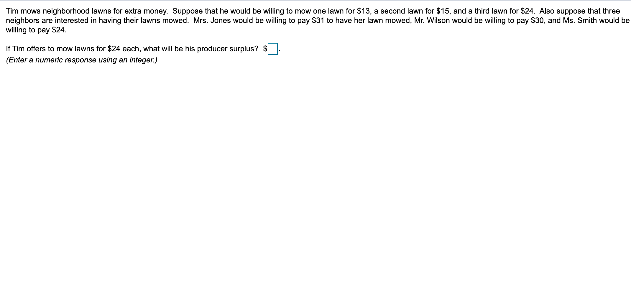 Solved Also answer: Considering Mrs. Jones, Mr. Wilson, and | Chegg.com