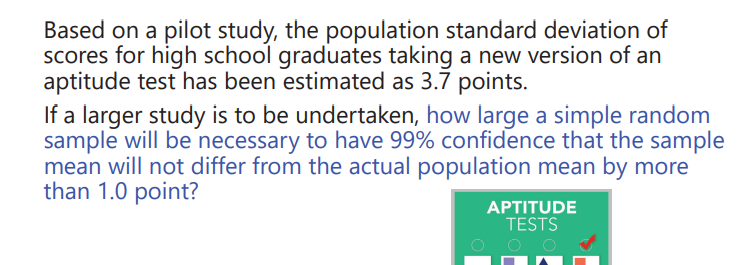 Pilot Testing Population Solved Based on a pilot study, the population standard | Chegg.com