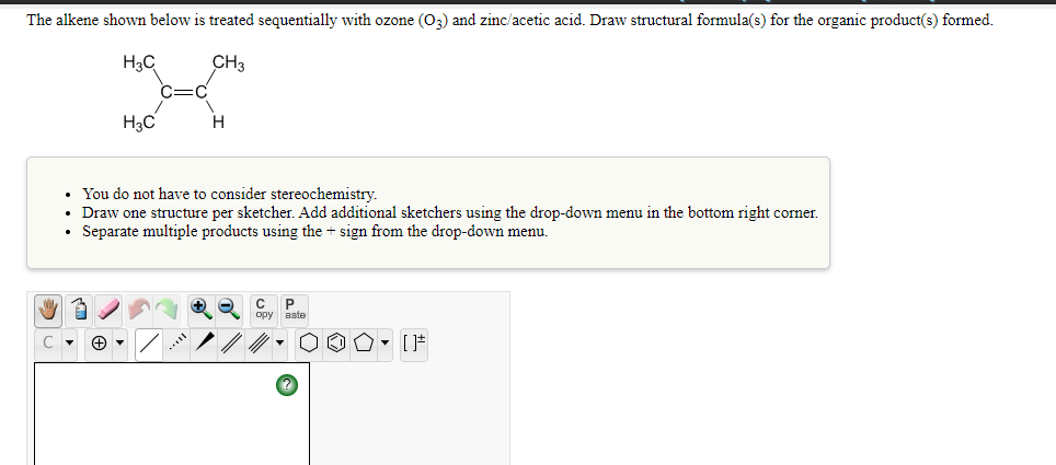 Solved An Alkene Having The Molecular Formula C6h12 Is