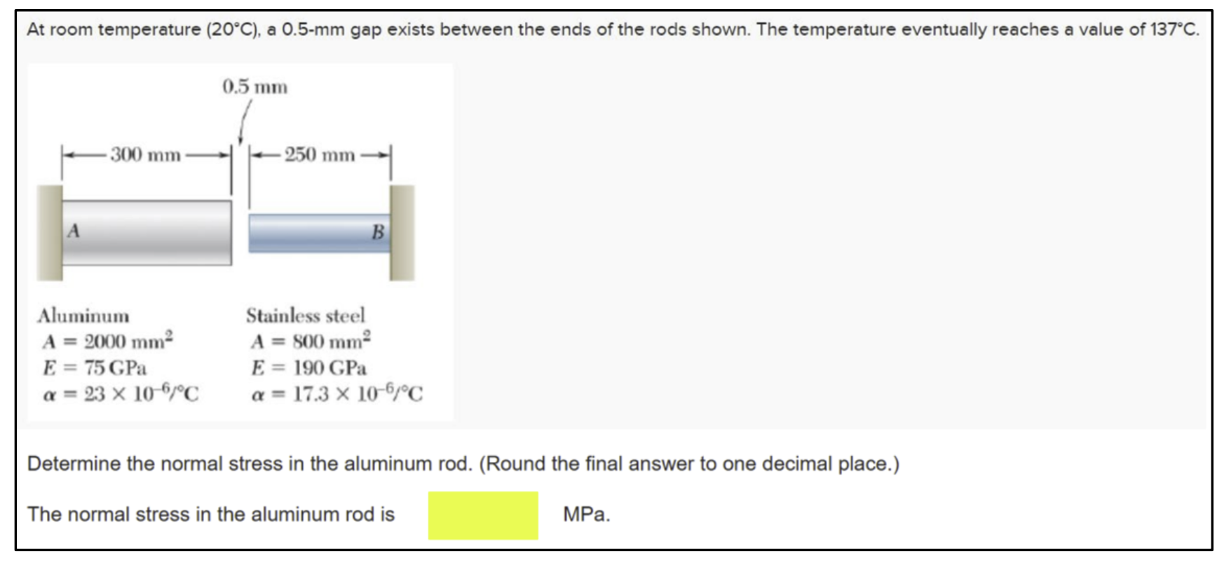 solved-at-room-temperature-20-c-a-0-5-mm-gap-exists-chegg