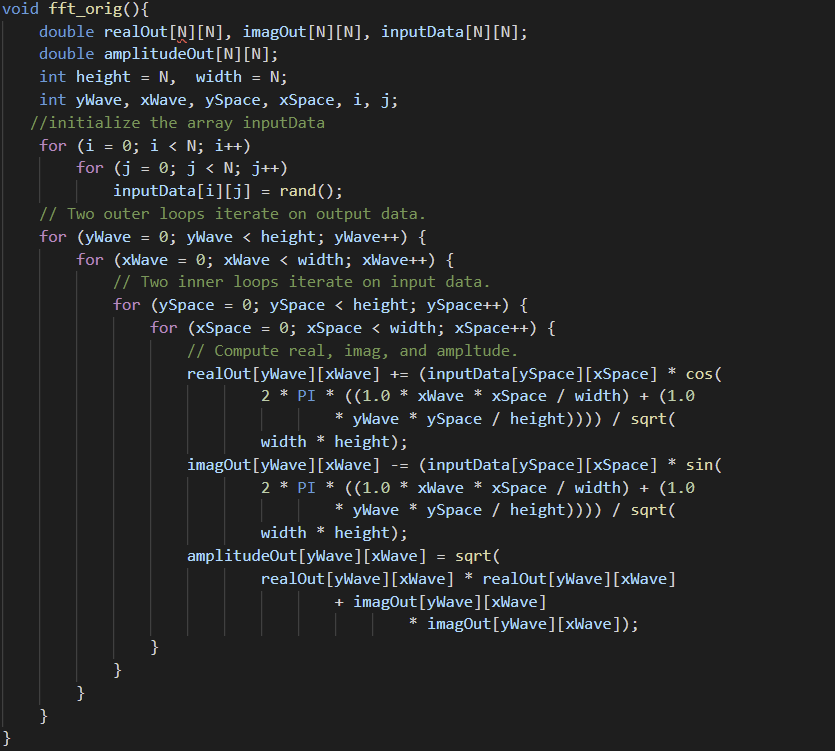 Optimize the function below by applying loop | Chegg.com