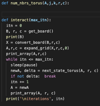 Solved Def Get_board(): B = [] For Line In Stdin: | Chegg.com