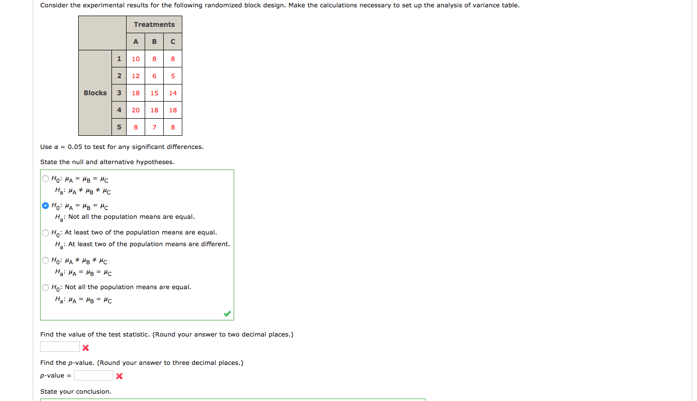 Solved Consider the experimental results for the following | Chegg.com