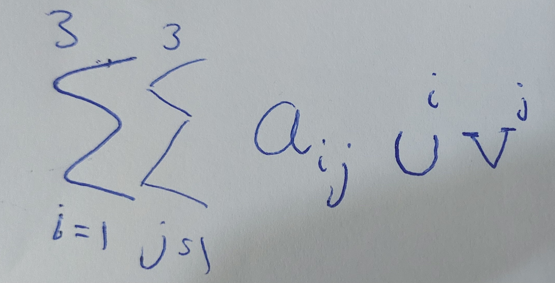Solved Express the sum by uaing summation convention and | Chegg.com