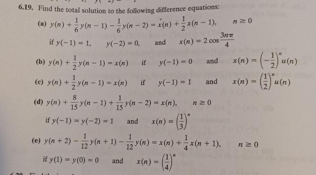 Solved 1 + 2 - n 20 + - and Зап 4 1 if and x(n) =(-1)^(n) () | Chegg.com