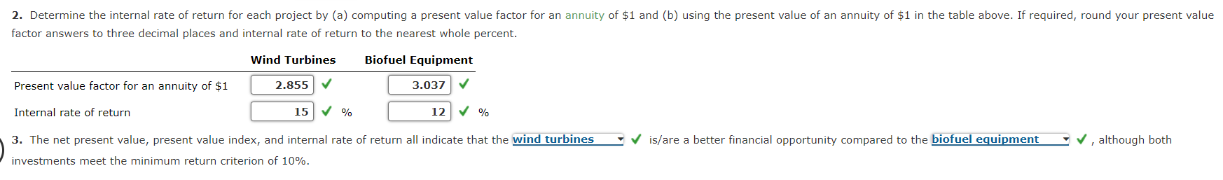 Solved Net Present Value Method, Internal Rate of Return | Chegg.com