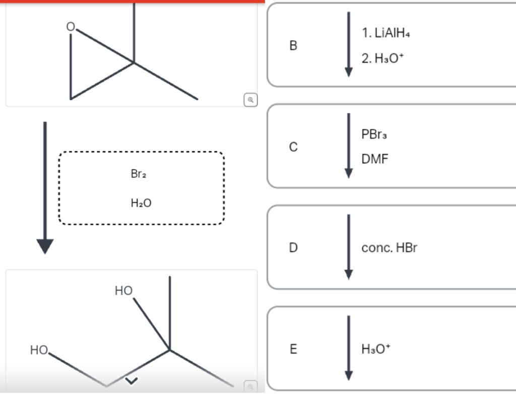 Solved Choose The Best Reagents To Complete The Reaction | Chegg.com