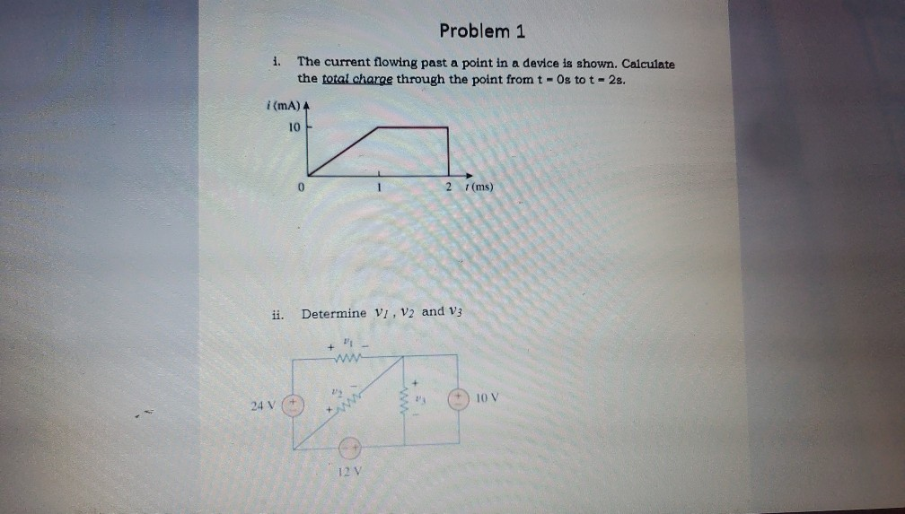 Solved Problem 1 1 The Current Flowing Past A Point In A Chegg Solved Problem 1 1 The Current Flowing Past A Point In A Chegg
