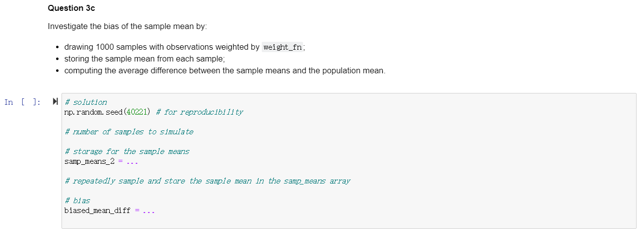 Solved 3a,3b,3c please, thank you3aDo you expect that the | Chegg.com