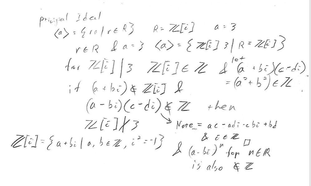 Solved Consider The Principal Ideal I In The Ring Z I O Chegg Com