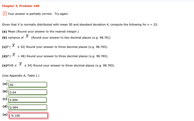 Solved Chapter 3 Problem 196 Your Answer Is Partially Chegg Com