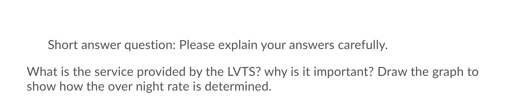 Solved Short answer question: Please explain your answers | Chegg.com