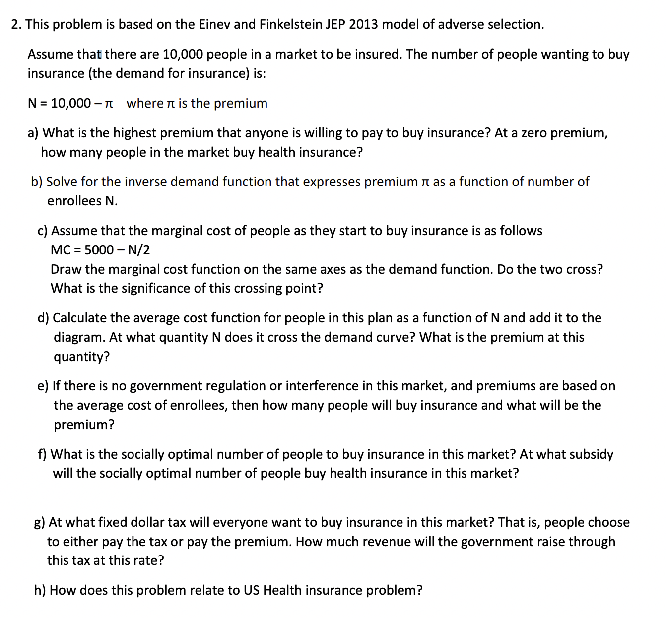 Solved This problem is based on the Einev and Finkelstein | Chegg.com