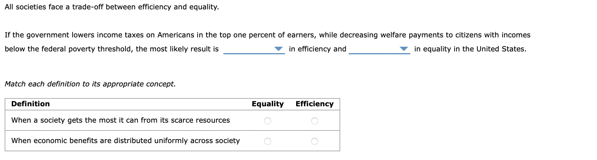 Solved can you please answer the blanks and the matching | Chegg.com