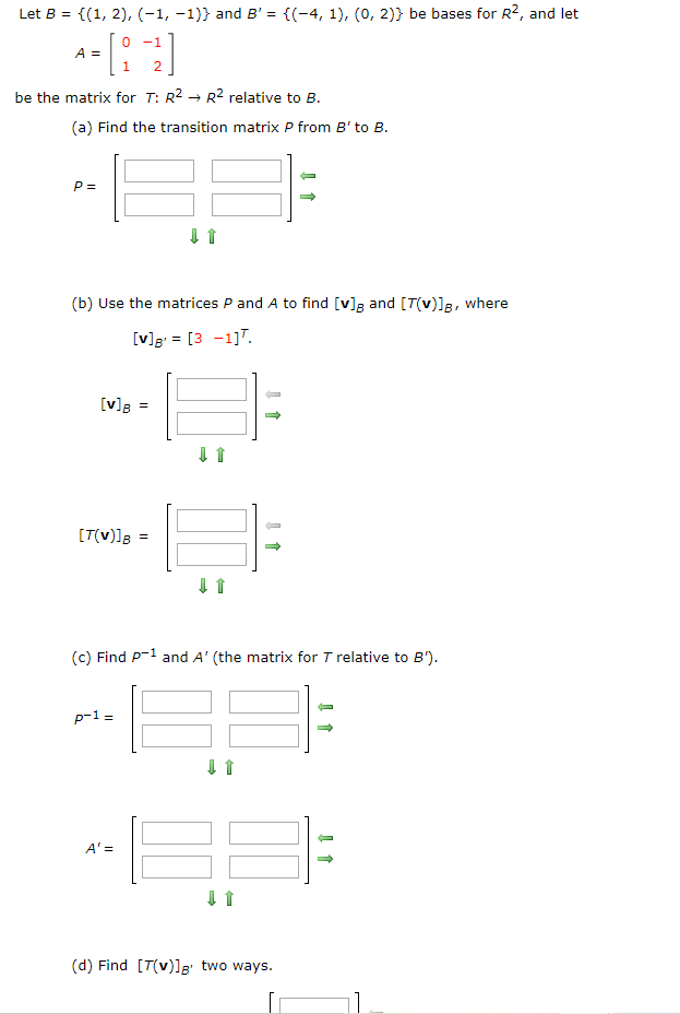 Solved D Find T V G Two Ways T V G P Tv 3 Chegg Com