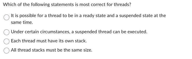 Solved Which of the following statements is most correct for | Chegg.com