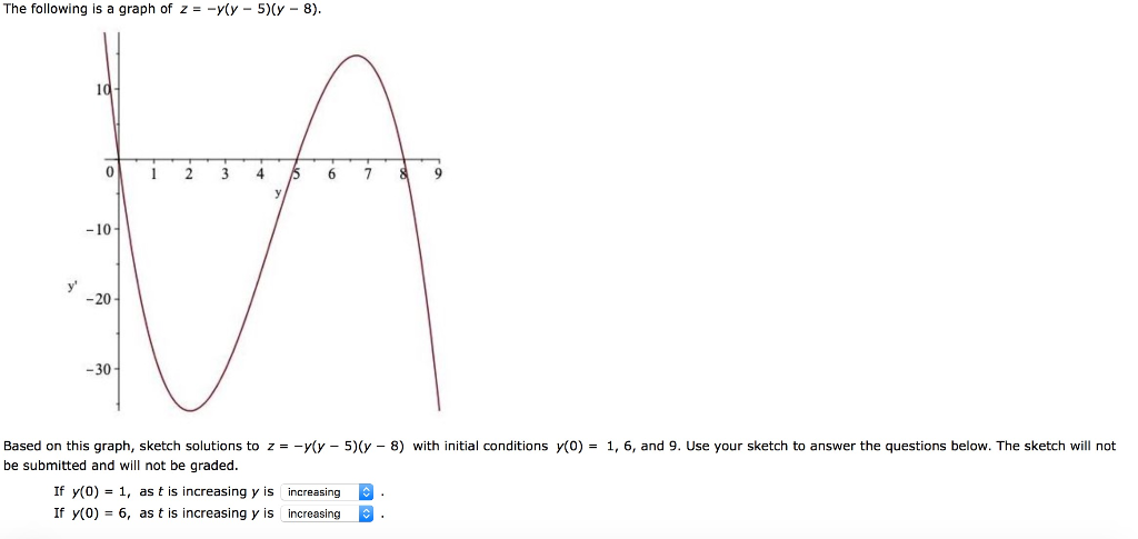 Solved If y(0) = 1, as t is increasing is y concave up or | Chegg.com